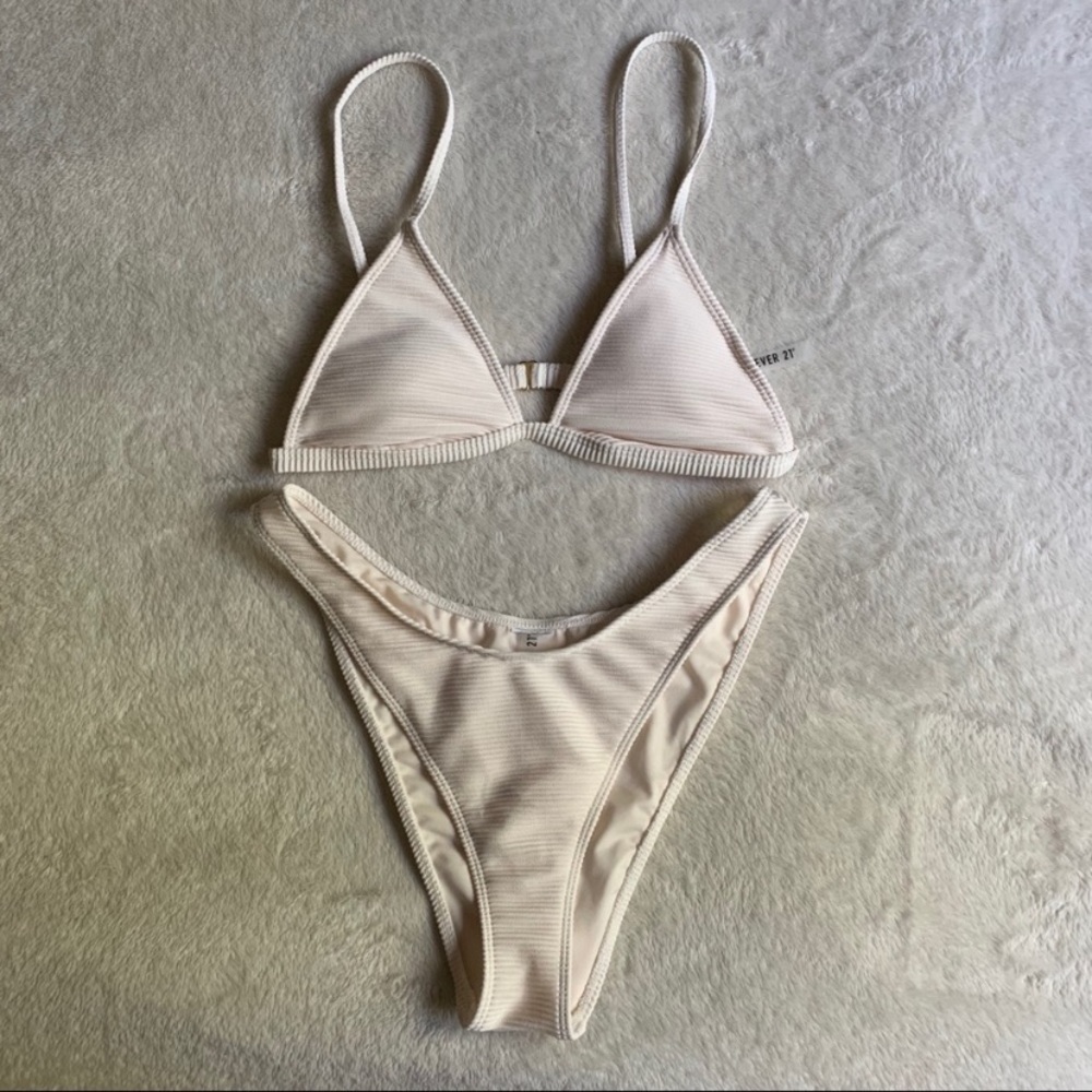 Cream Bikini Top from Forever 21